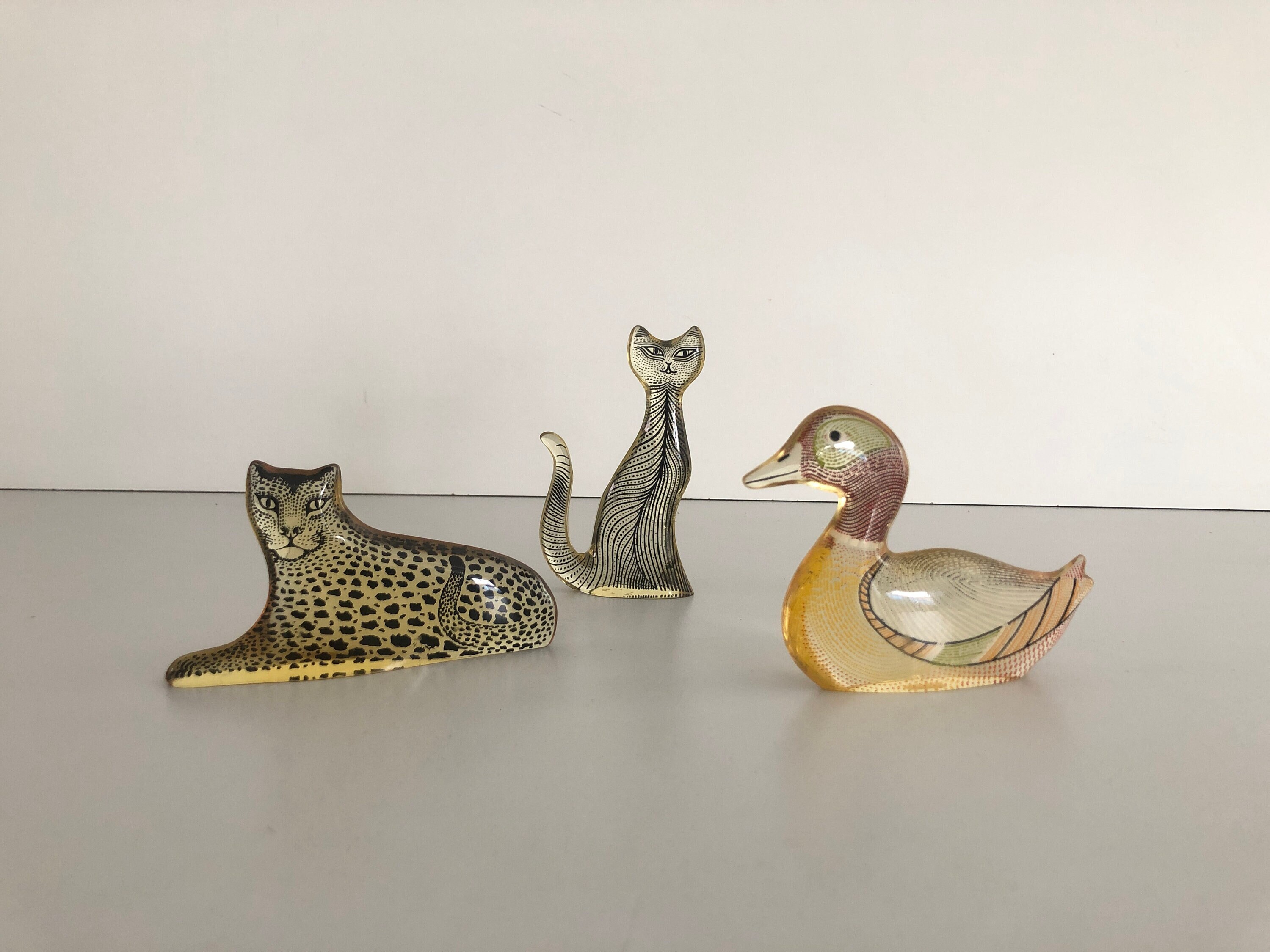 Abraham Palatnik アブラハム パラトニック フクロウ 3セット Abraham