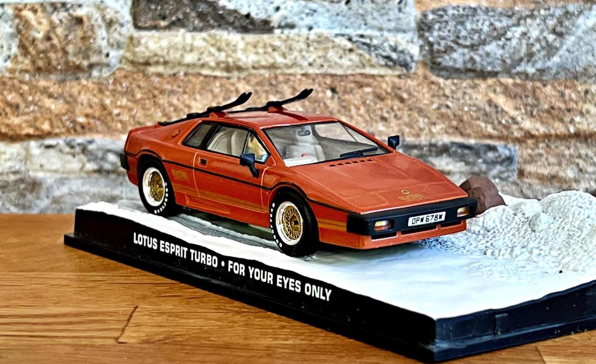 Lotus Esprit Turbo , 007 James Bond Collection, Vintage Diecast