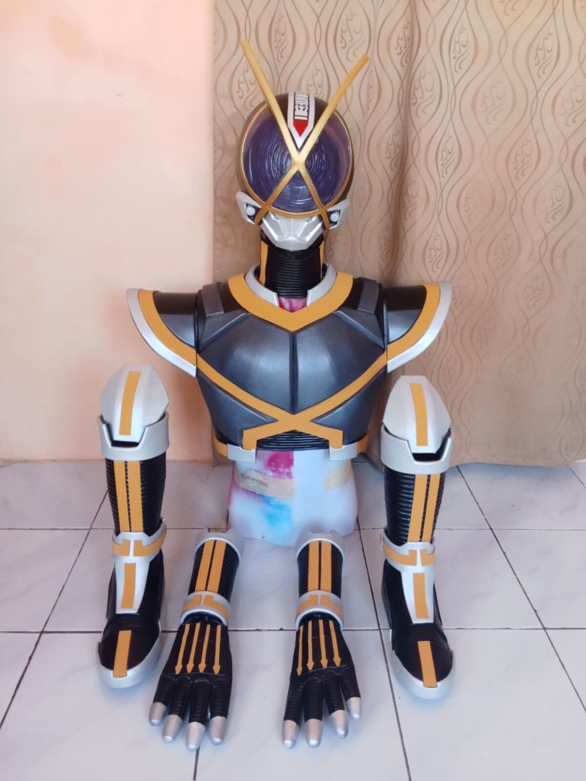 手作り仮面ライダーコスプレ衣装：ファイズ、カイザ、イクサ、デルタ