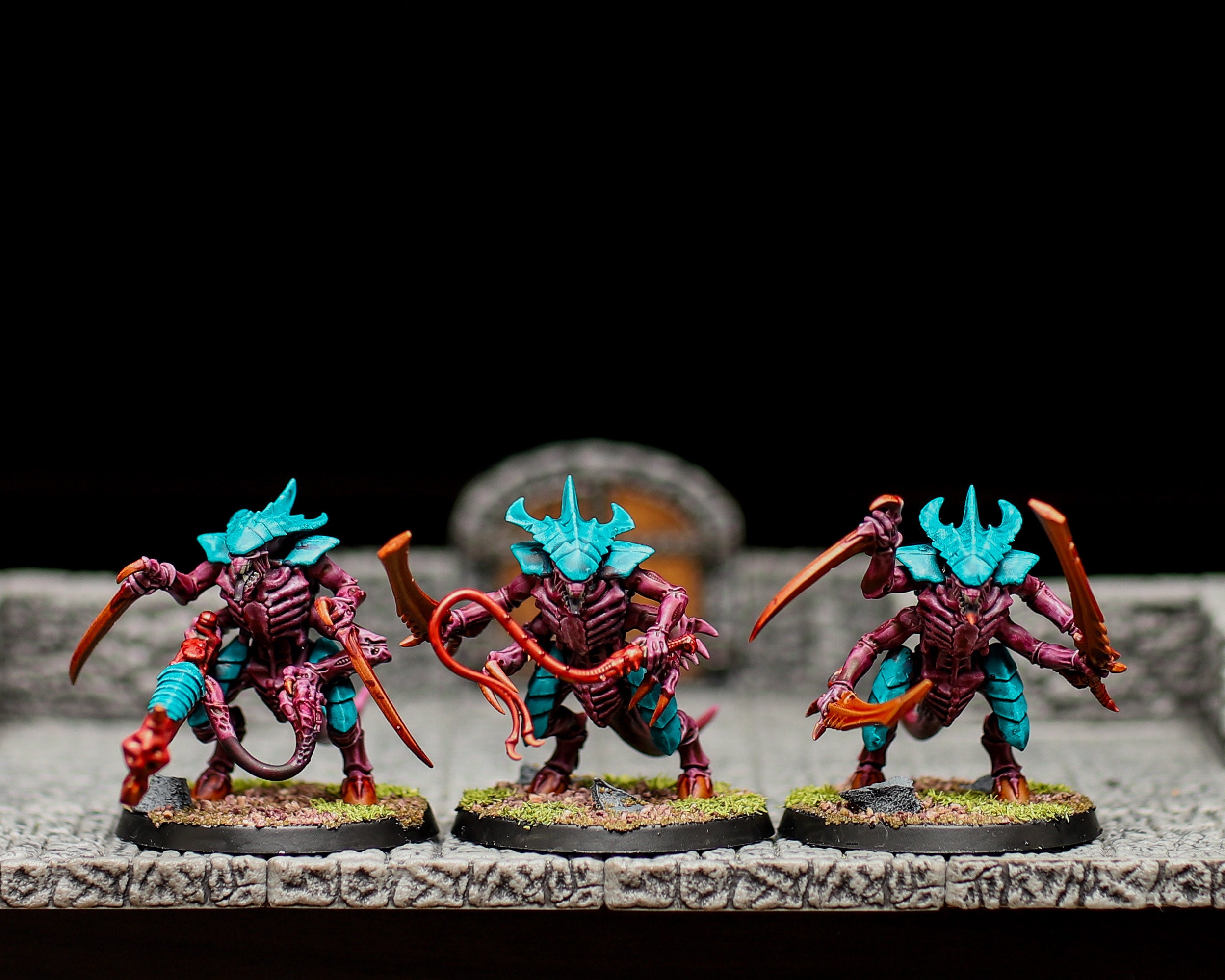 ティラニッド戦士 - ティラニッド - プロがペイントしたウォーハンマー