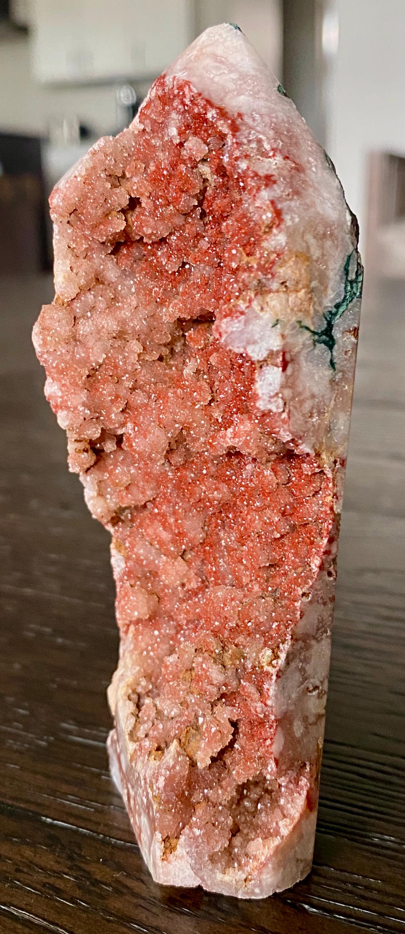 赤ピンクアメジストフラワーアゲートドゥルージータワー - Etsy 日本