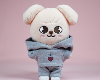 Skzoo Clothes, Wifi Hoodie, Wifi Heart, Puppym, Seungmin, Stray