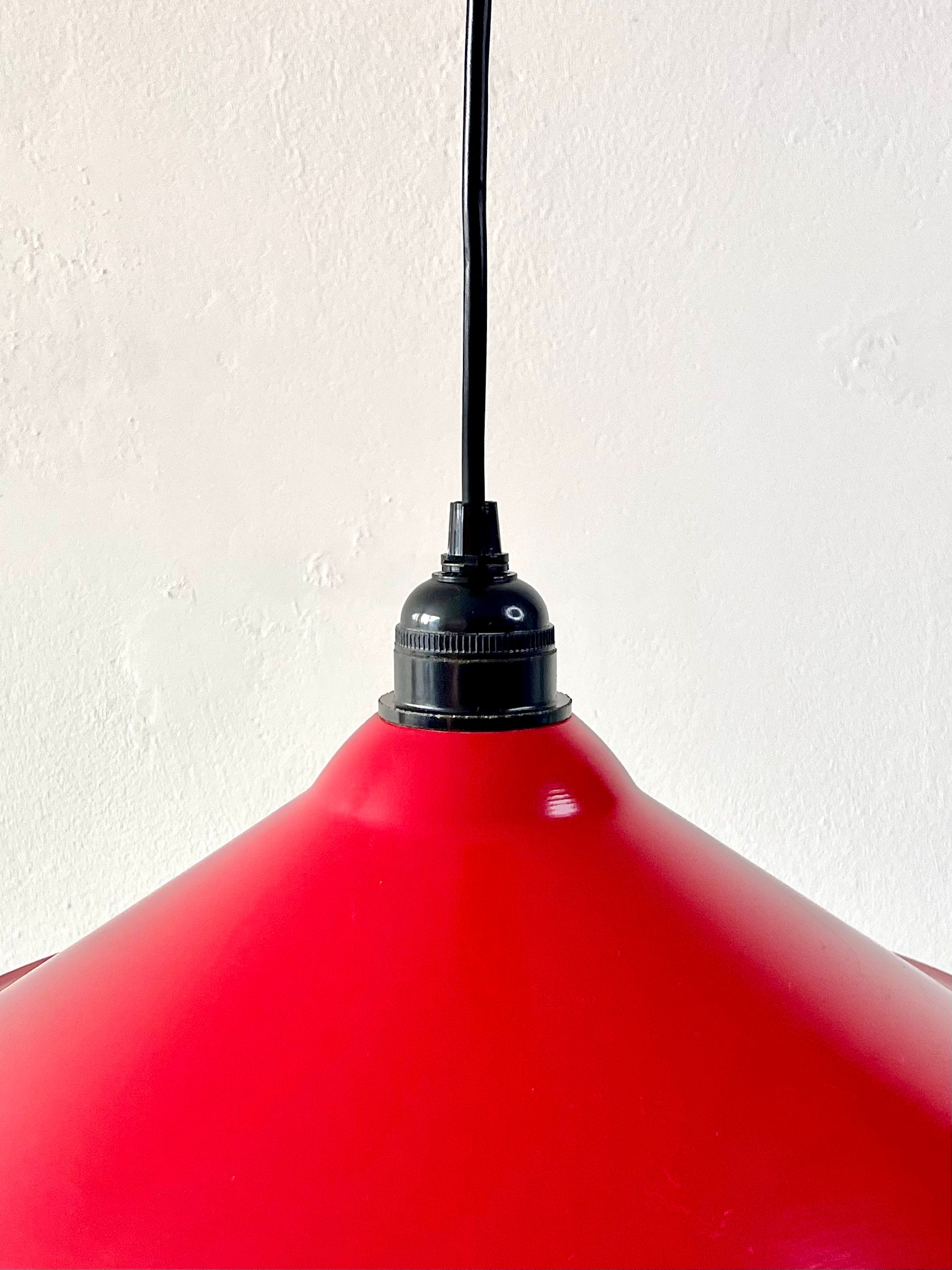 Vintage 80s IKEA Pendant Light, Postmodern Ambient Minimalist