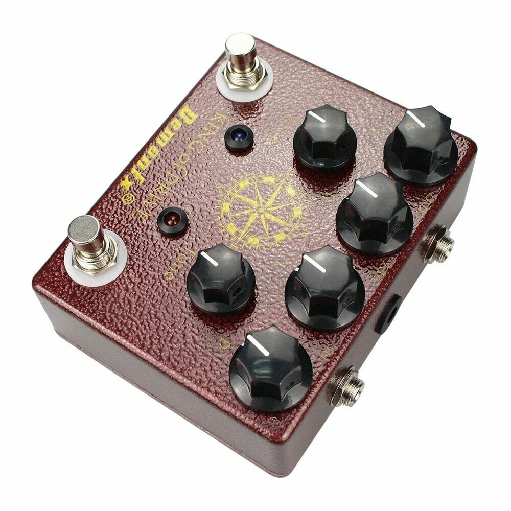 Demonfx King of Drive Overdrive DUAL DRIVE Boost Distortion Guitar