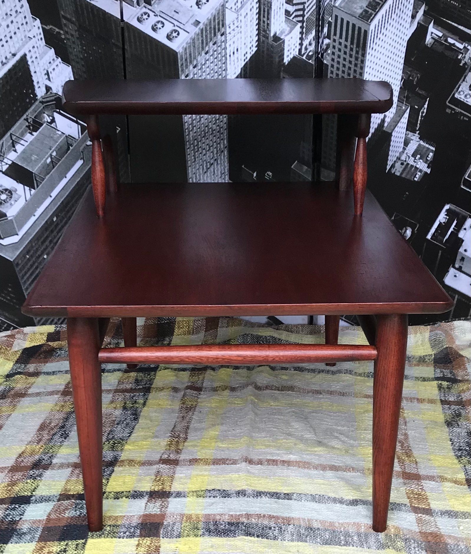 Mid Century Bassett Furniture End Table - Etsy