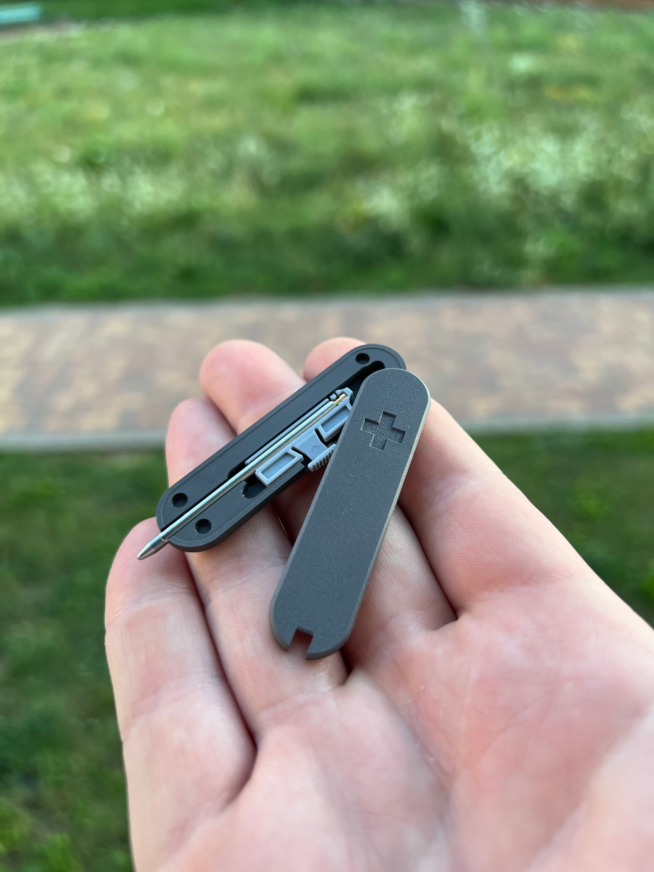 Victorinox 58mm Minichamp Pen Slot Titanium Scales Sac - Etsy