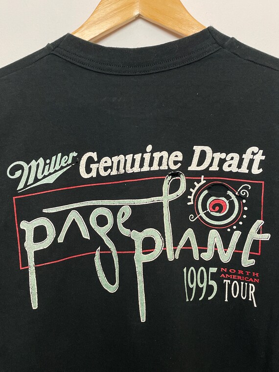 ヴィンテージ 1995 ロバート プラントとジミー ペイジ レッド