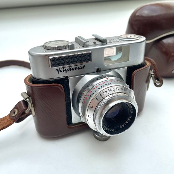 Vintage Voigtlander Camera - Color-skopar Lens - Etsy