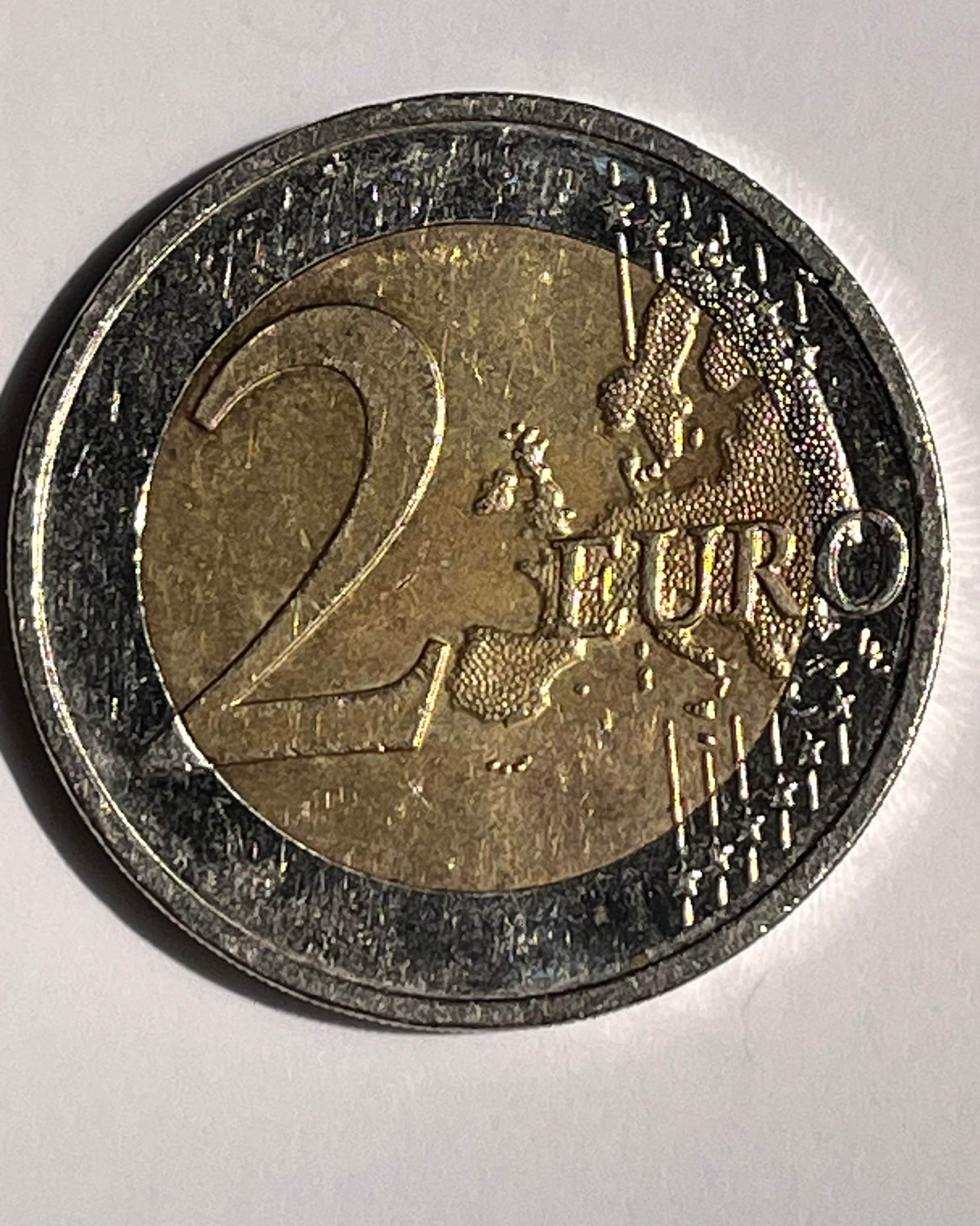 2 ユーロ硬貨フランス共和国 2002 - 2012 - Etsy 日本