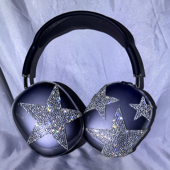 Handmade Rhinestone Star Airpods Max Covers: Y2K Headphone
