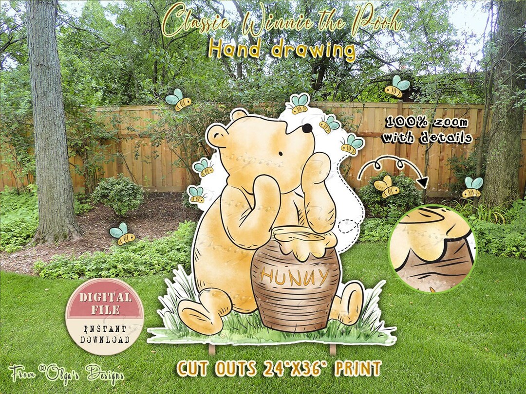 CLASSIC WINNIE THE POOH デコパージュ 3点セット CLASSIC WINNIE THE