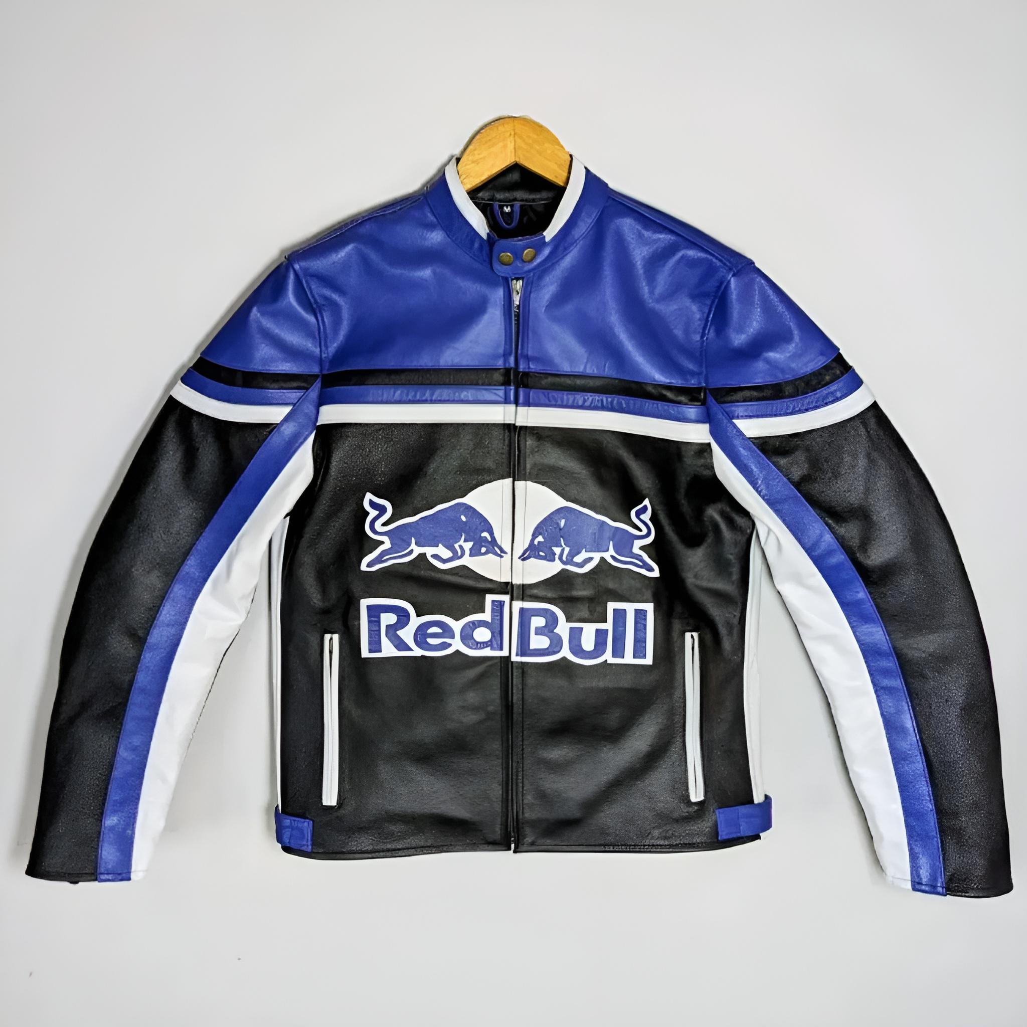 Red bull racing leather jacket - Etsy 日本