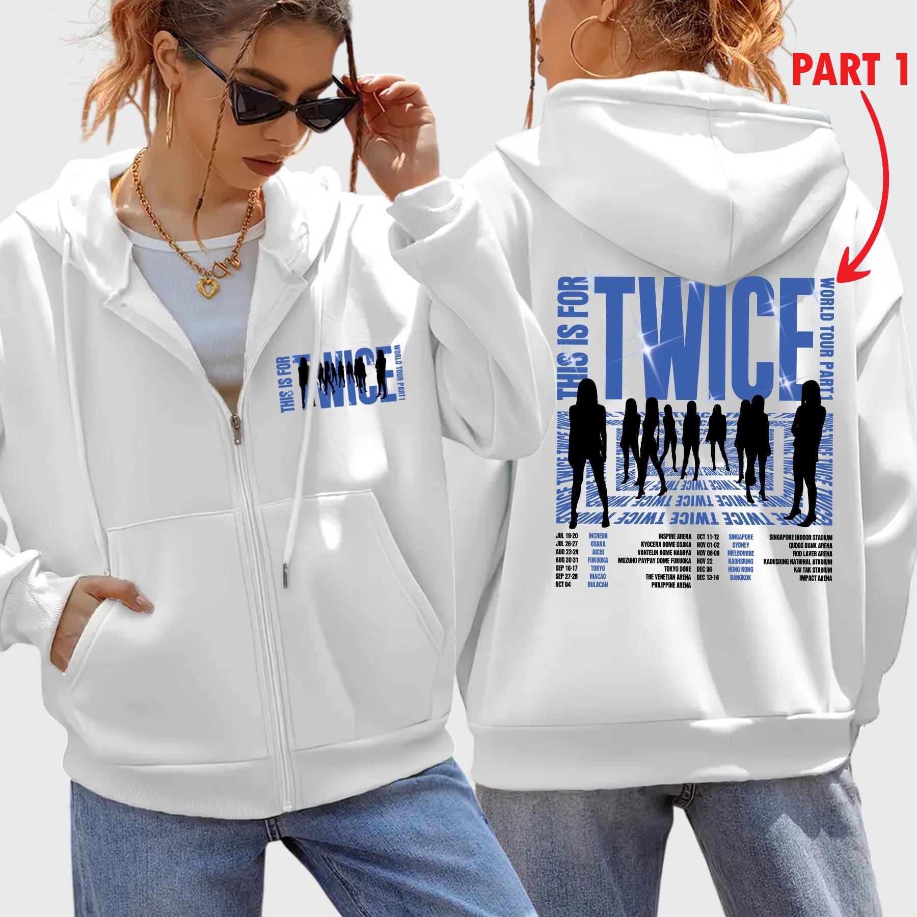 Twice This is for Zip Hoodie, Four Twice Hoodie, Twice My Strategy