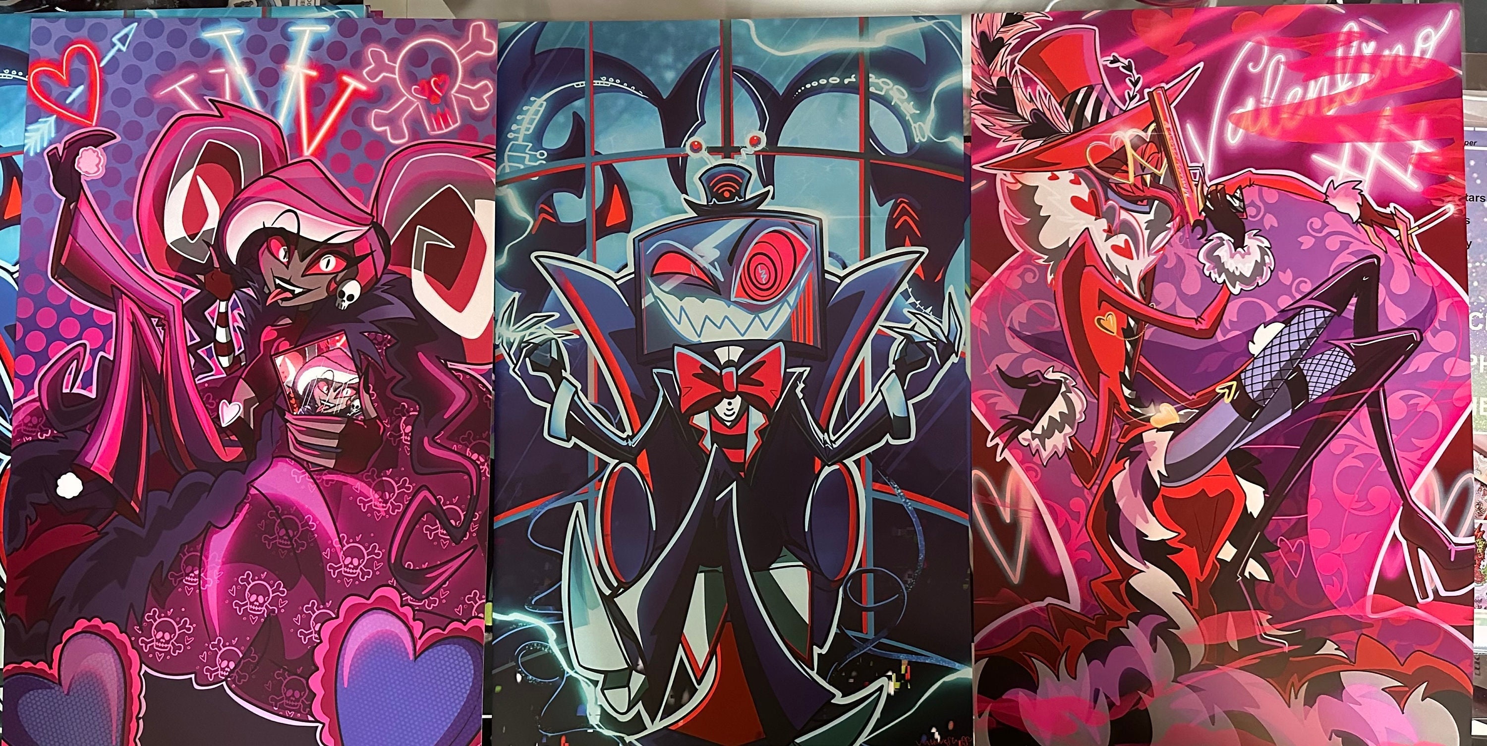 ハズビンホテル THE VEES ポスター The Vees 11x17 Matte Art Prints