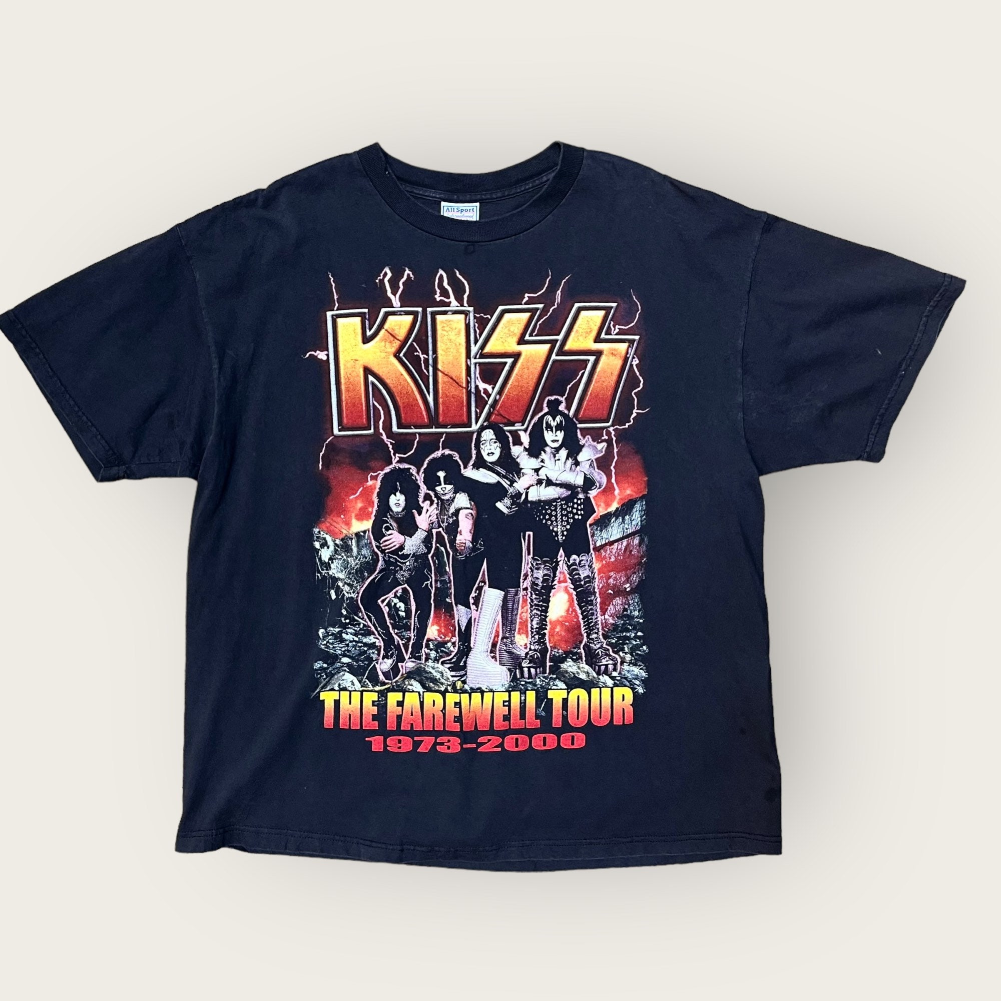 Kiss Farewell Tour Tour Tee 2000 - Etsy
