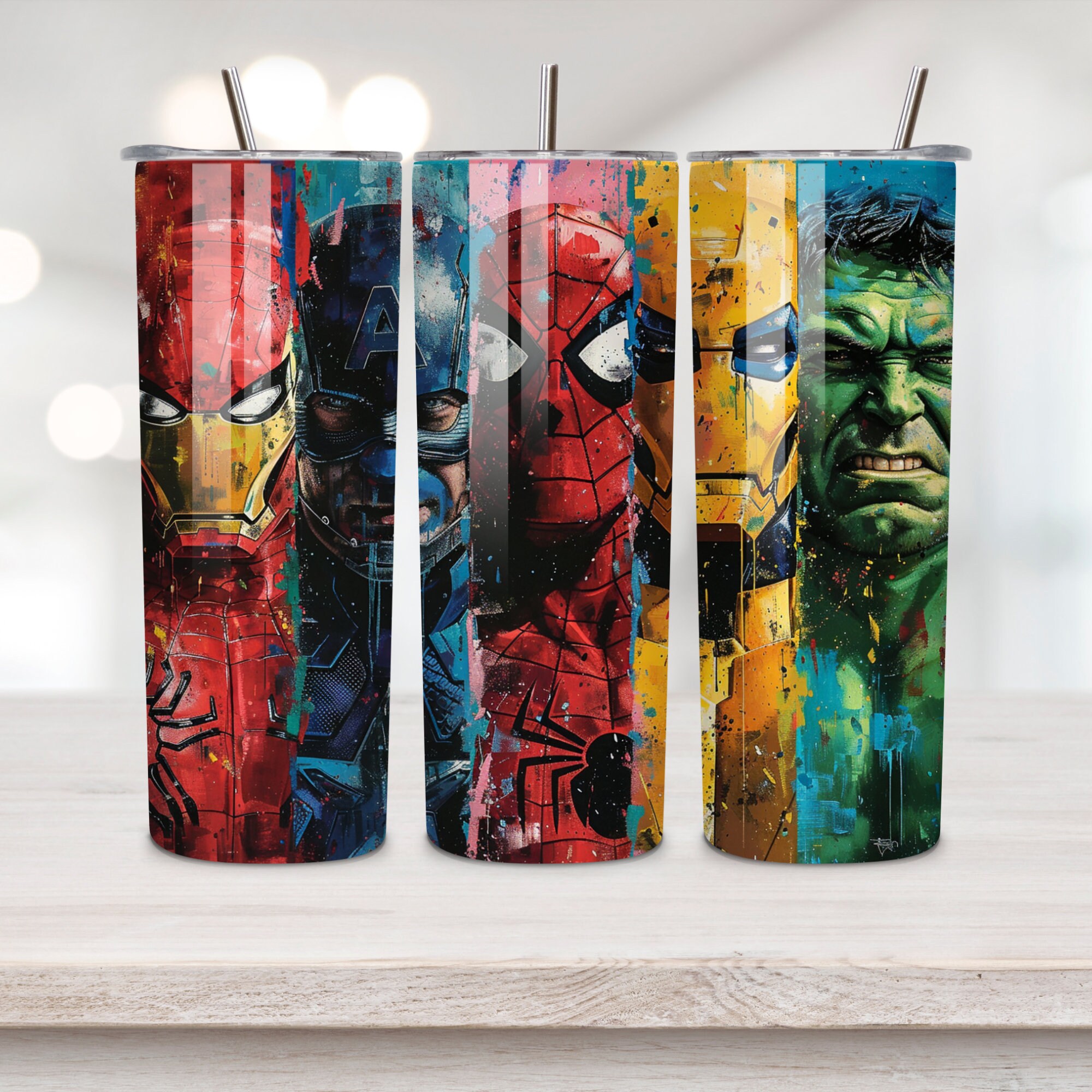 FULL WRAP TUMBLERS 【アイアンマン】