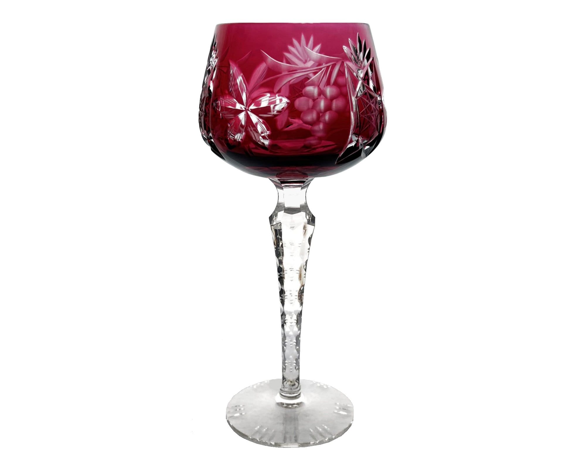 ラウジッツァーグラス クリスタル花瓶 35cm ラウジッツァーグラス