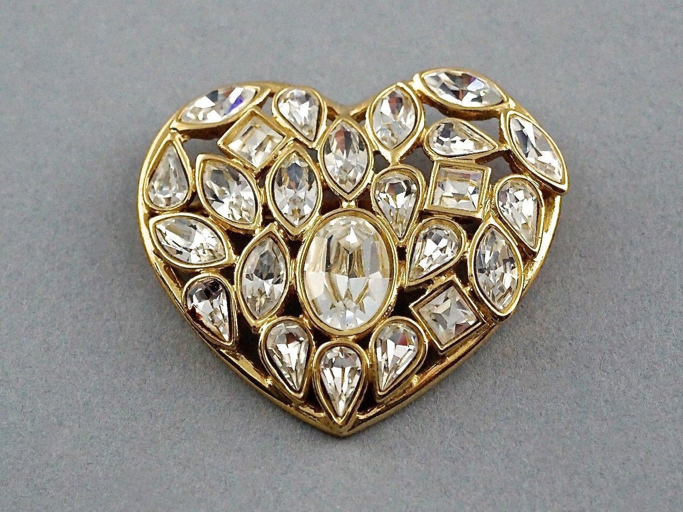 ヴィンテージ イヴ・サンローラン YSL by ロバート・グーセンス ハート