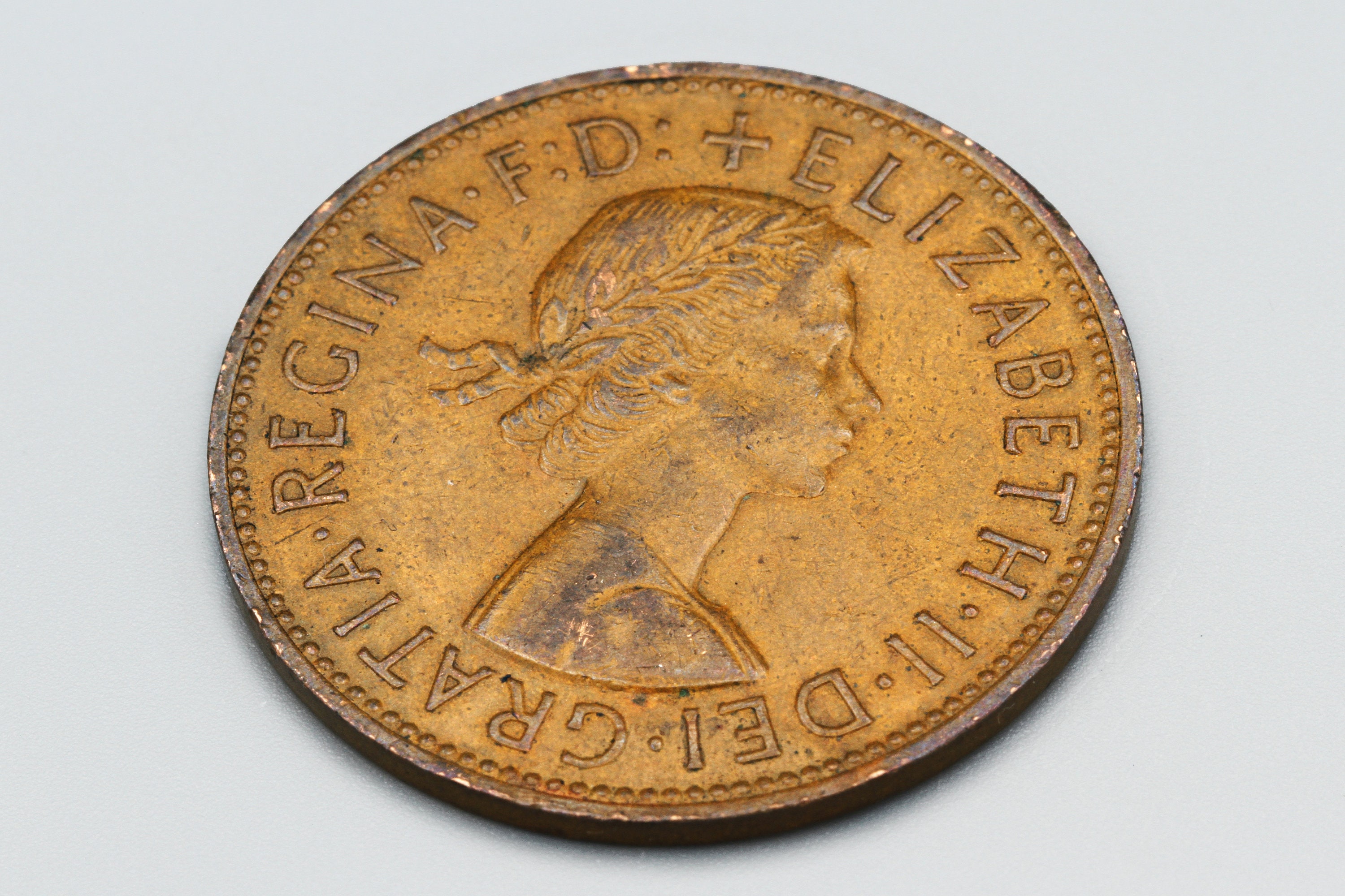 1967 One Penny Coin - Etsy