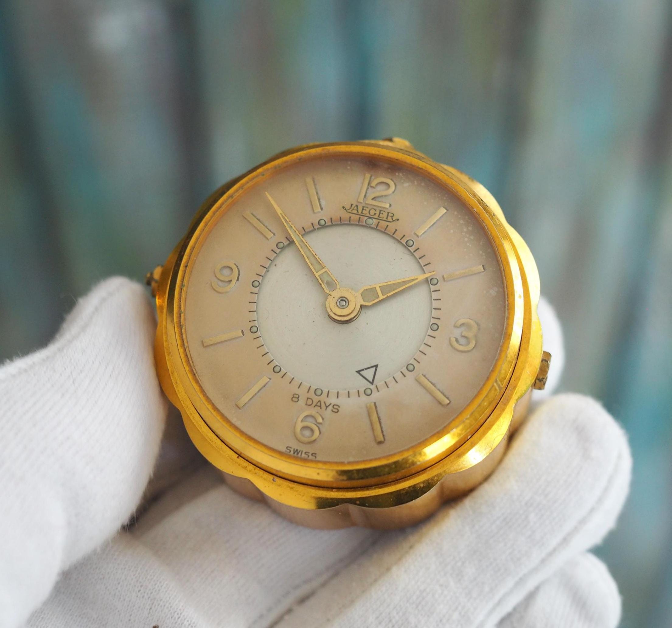 ジャガールクルト置き時計 MEMOVOXタイプ パワーリザーブ8days