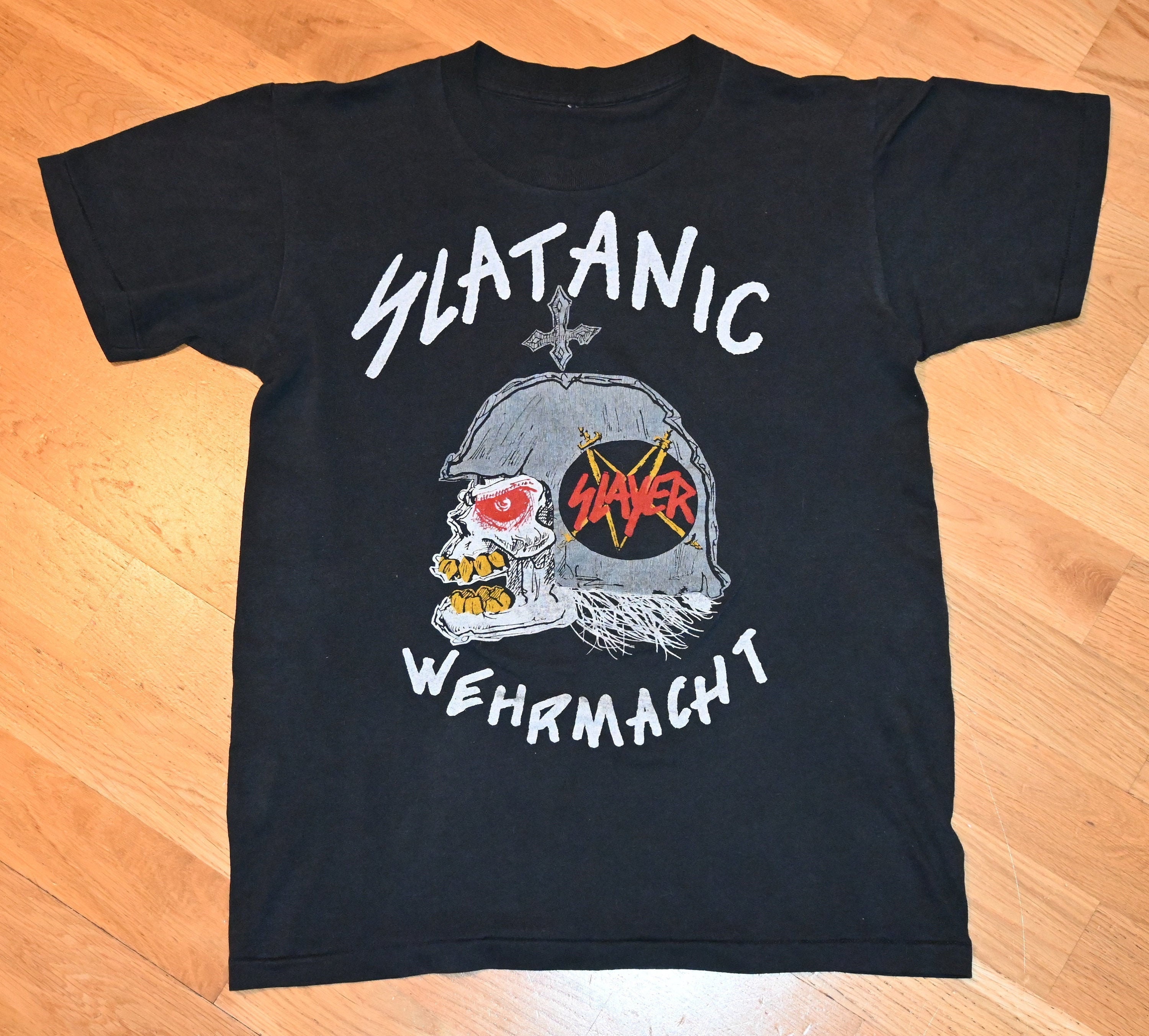 1985 SLAYER Vintage Rare! 80's Concert 85 Slaytanic TOUR Original