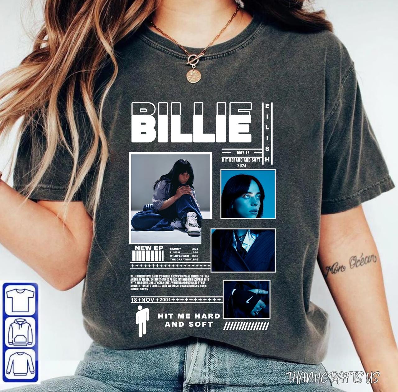 新品】ビリーアイリッシュ カスタムジャージ ゲームTシャツ Lサイズ