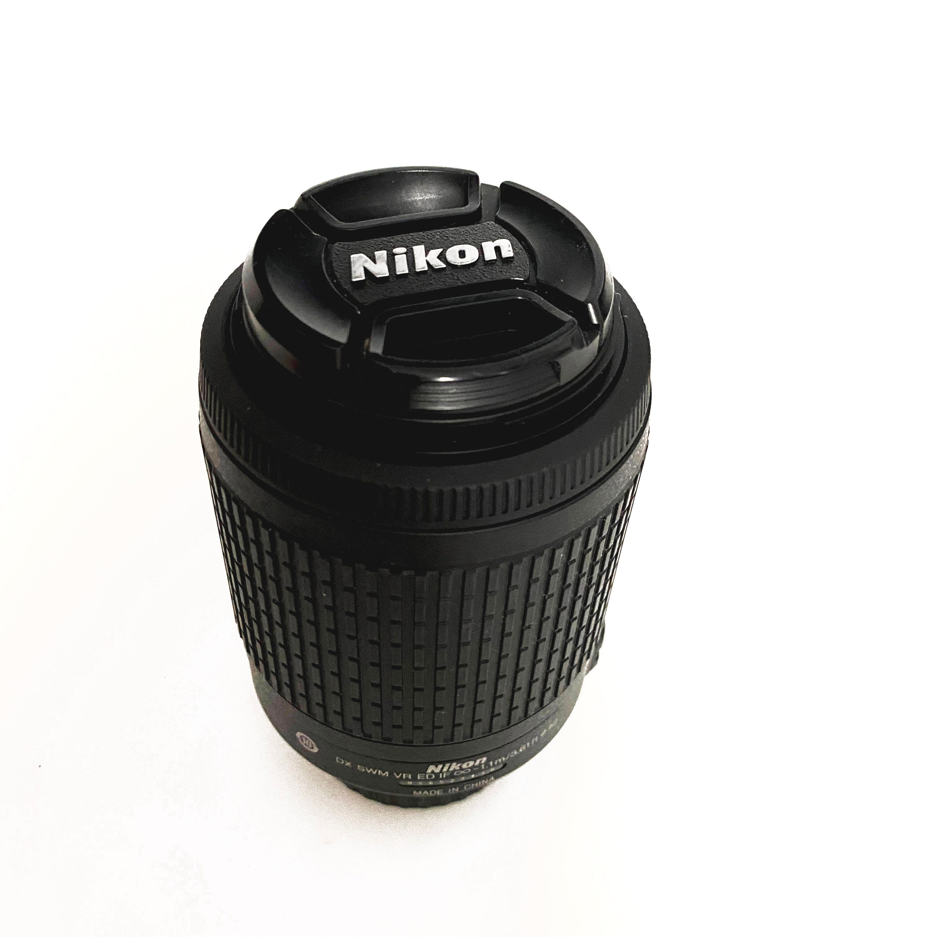 Nikon AFS Mount Dx Swm Nikkor 55-200mm F/4-5.6g ED VR Camera Lens
