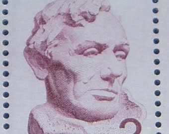 20枚パック。1954年エイブラハム・リンカーン大統領の4セント切手。未