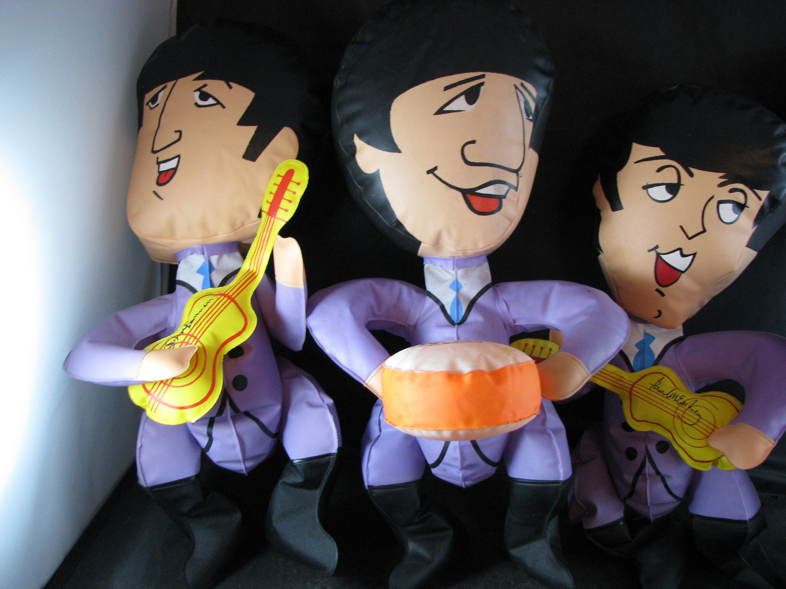 Vintage Beatles Inflatable Dolls - Etsy