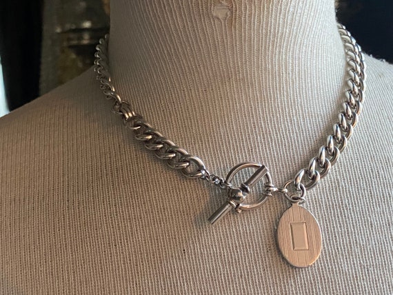 RARE Designer Ralph Lauren Polo Sterling Silver 925 Necklace and