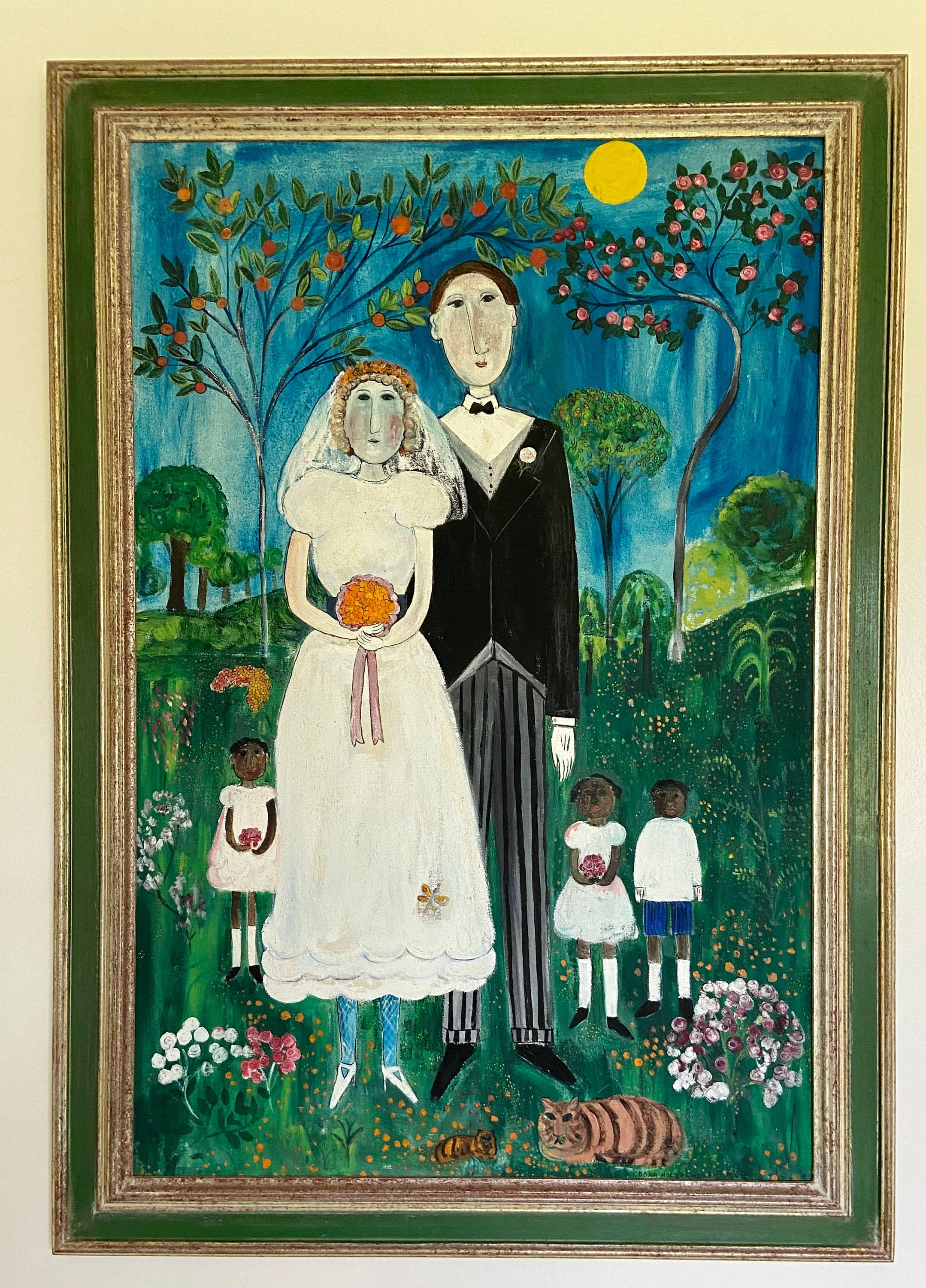 人物画 2点セット P8 油彩画 oil painting art