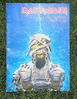 Iron Maiden 84-85 World Slavery Tour Book! EDDIE!!!!