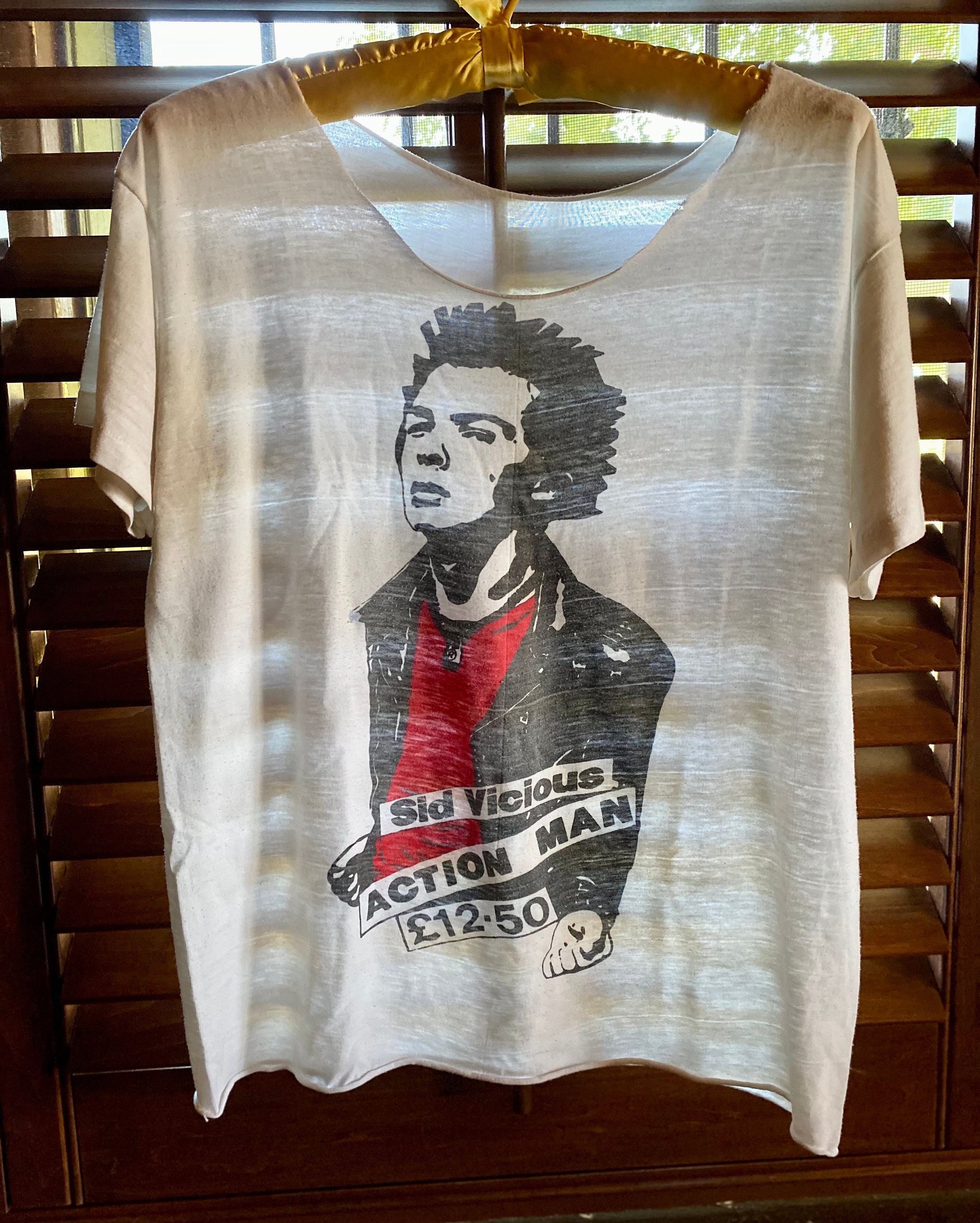1978年オリジナル本物シド・ヴィシャスアクションマンヴィンテージT