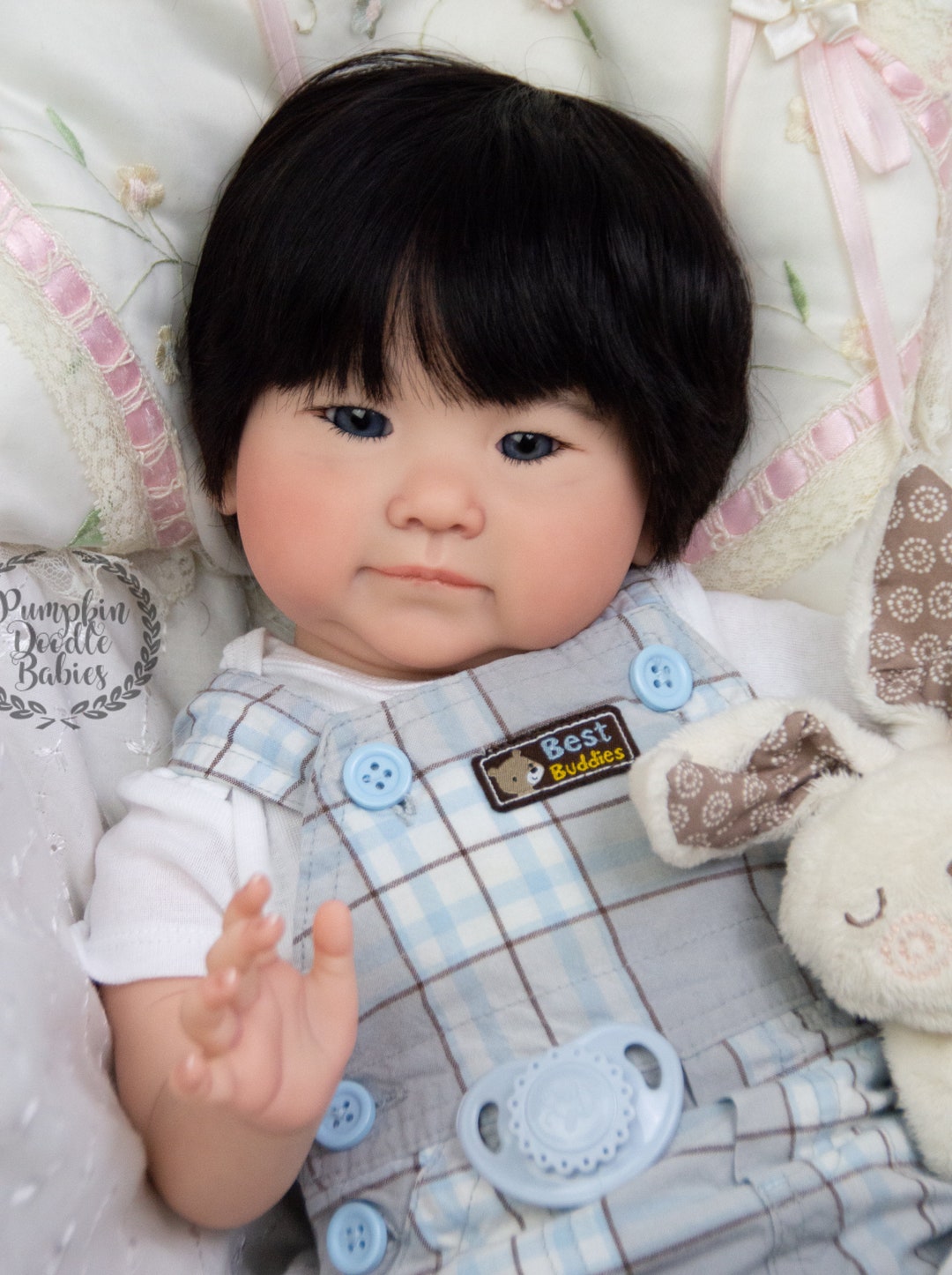 カスタムオーダー リボーンドール 女の子または男の子の赤ちゃん Cai