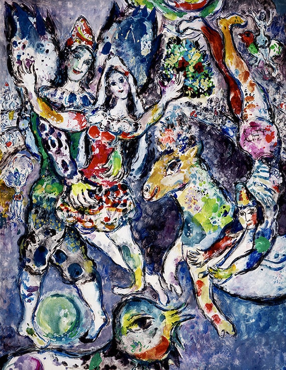 シャガールリトグラフサイン入