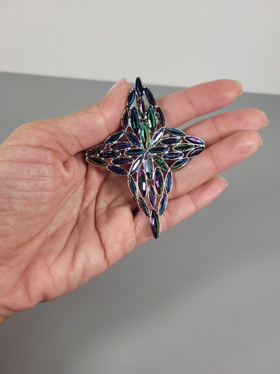 希少Yves Saint Laurent リヴゴーシュ星形スターブローチ