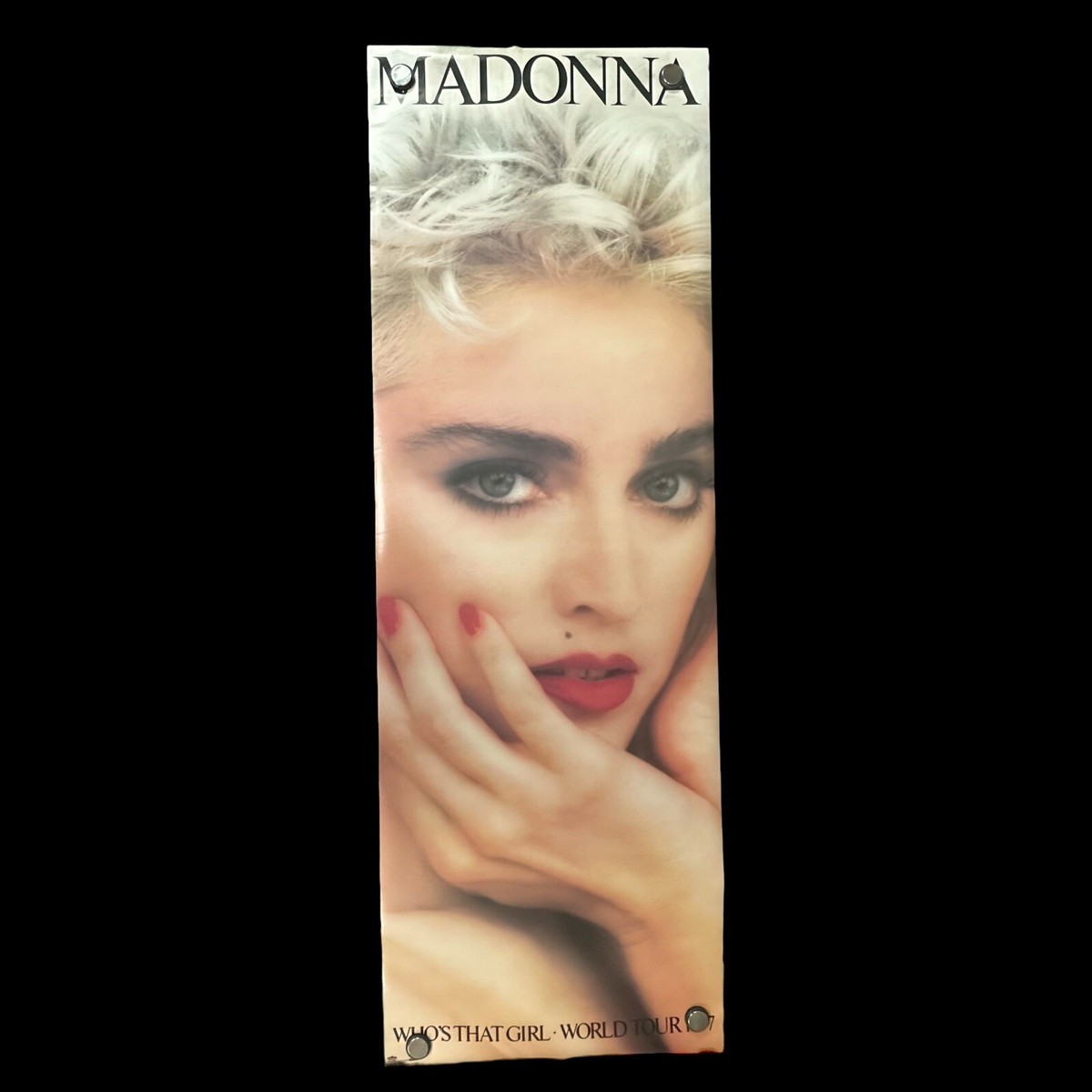 MADONNA Vintage Who's That Girl World Tour 1987 DOOR Poster, 62