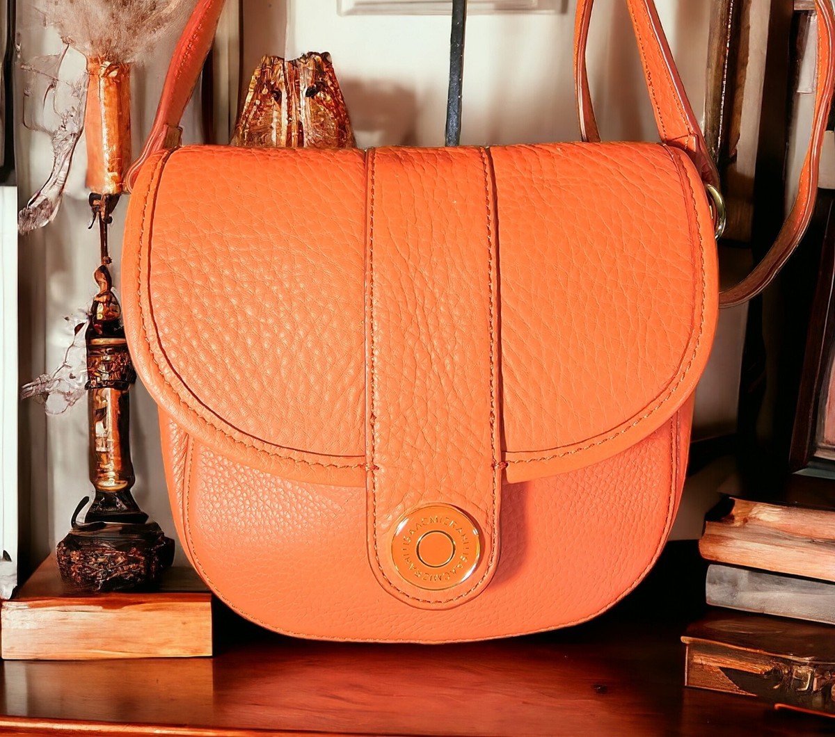 Isaac Mizrahi Purse Pebbled Leather Crossbody Shoulderbag in a