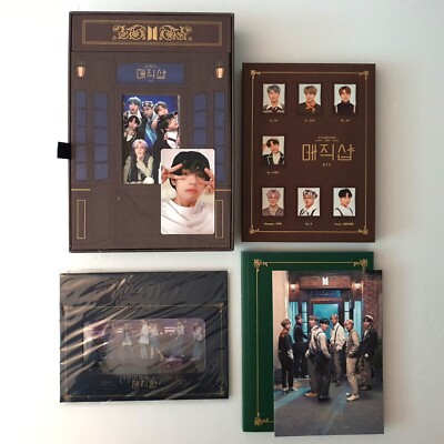 BTS Official 5th Muster Magic Shop DVD Full Set V Photocard + Free
