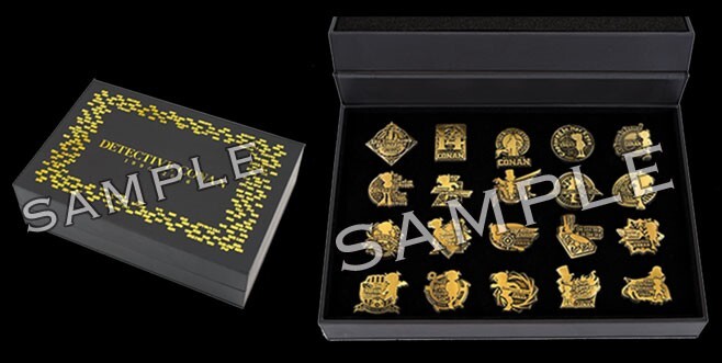 DETECTIVE CONAN ピンバッジセット 1997-2016 DETECTIVE CONAN