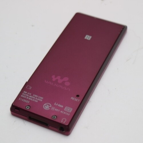 Sony NW-A16 Walkman 32GB Hi-Res Portable Audio Player Pink English