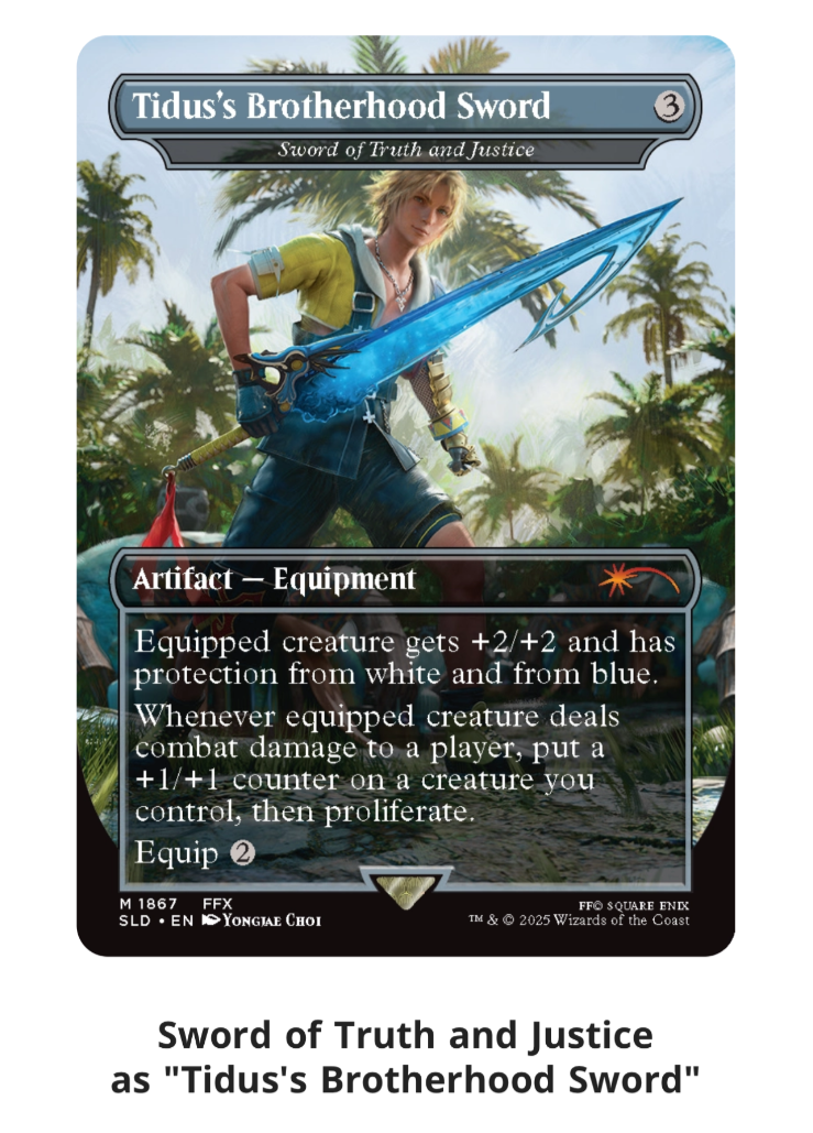 ff Secret Lair Weapons （日本語版） Foil版2set ff Secret Lair