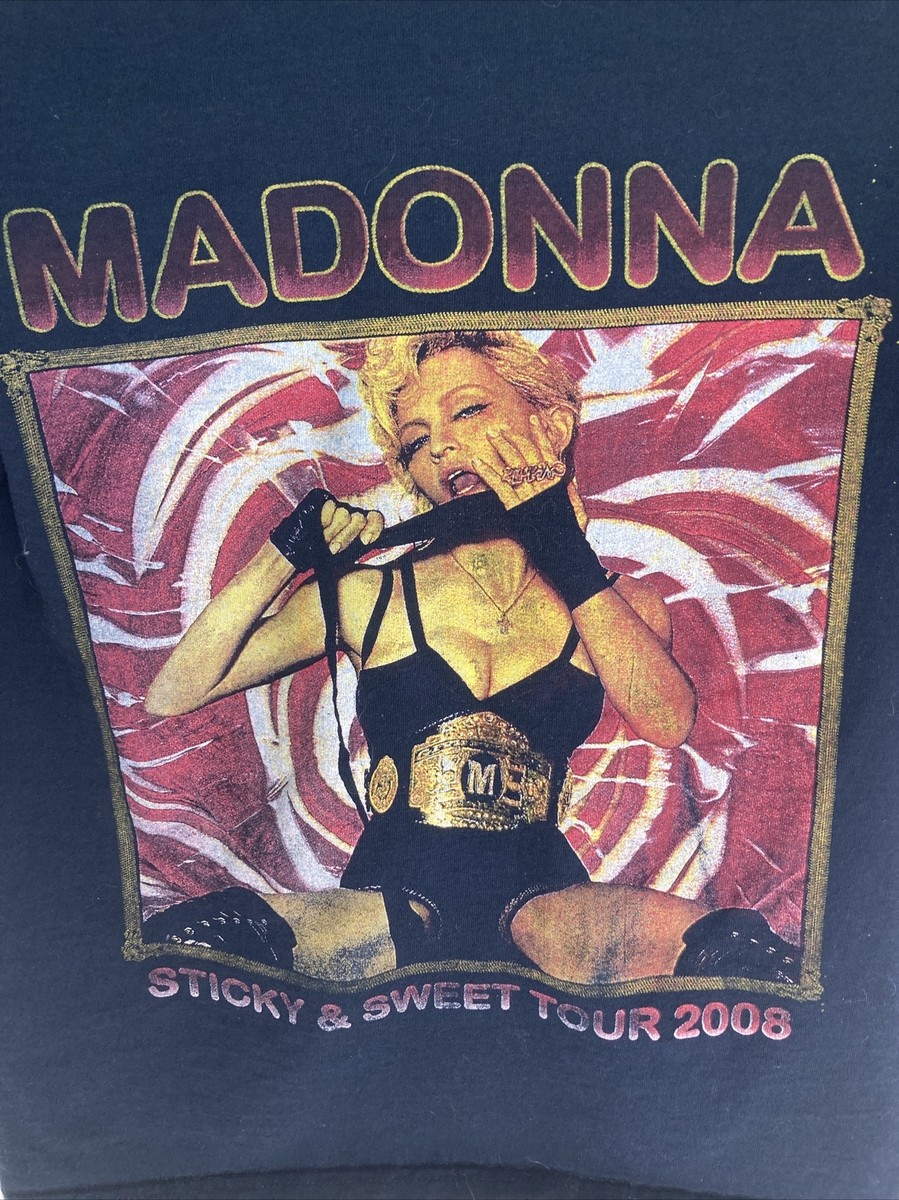 マドンナ Sticky & Sweet Tour マイアミ公演 限定 Tシャツ 新品