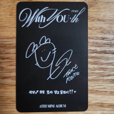 TWICEモモ サイン Amazon.co.jp: twice モモ momo サイン入り 写真 L版