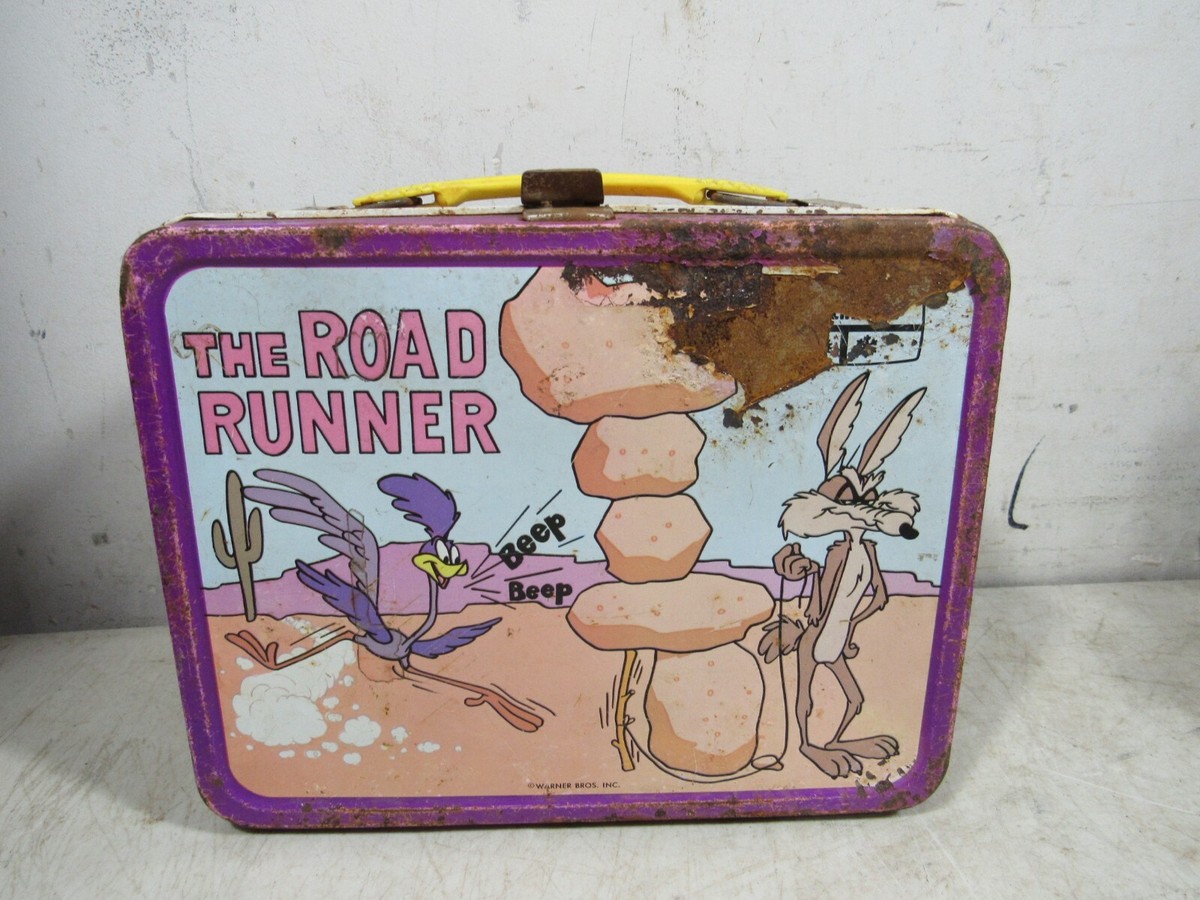 Vintage 1970s The Road Runner Metal Lunchbox Lunch Box | eBay