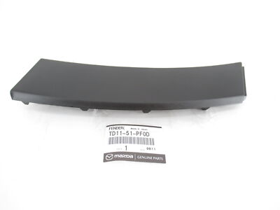 Genuine OEM Mazda TD11-51-PF0D Driver Rear Bumper Molding Trim 07