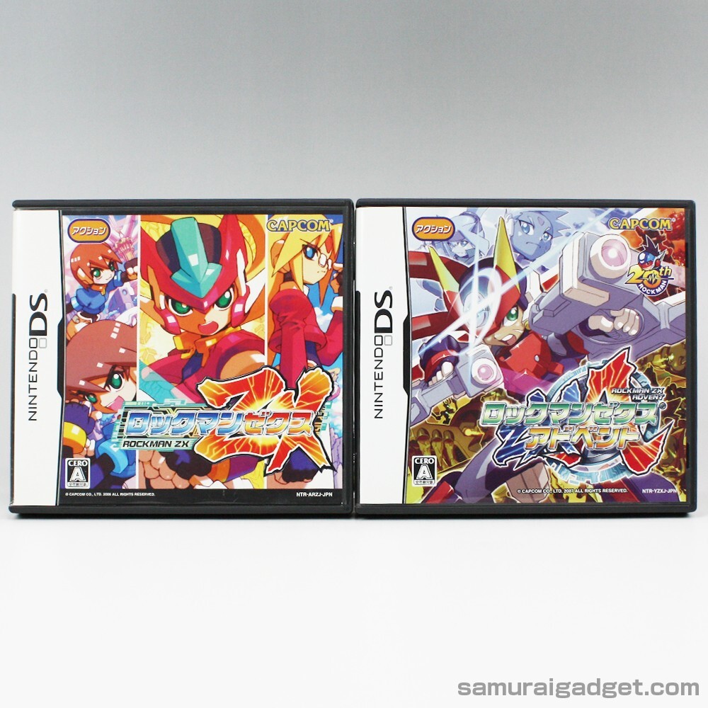 Mega Man ZX & Mega Man ZX Advent (2Games) Nintendo DS [Japan] NDS