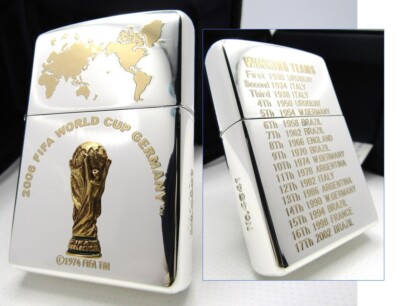 FIFA World Cup Germany 2006 Double Sides Zippo 2005 MIB Rare | eBay