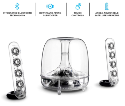 Harman Kardon SoundSticks Wired Speaker System Desktop Subwoofer