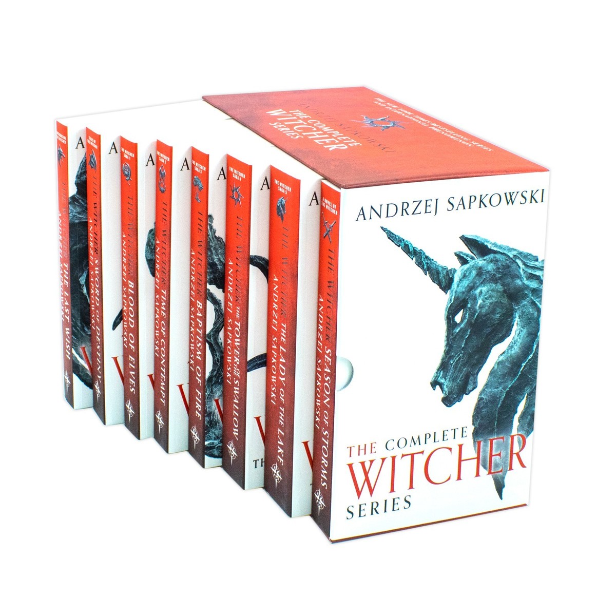 Witcher Series 8 Books Collection Box Set by Andrzej Sapkowski | eBay